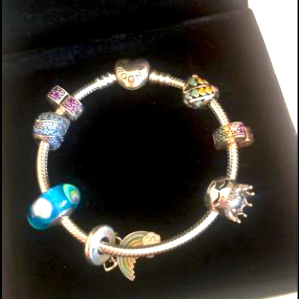 Pandora Bracelet with charms